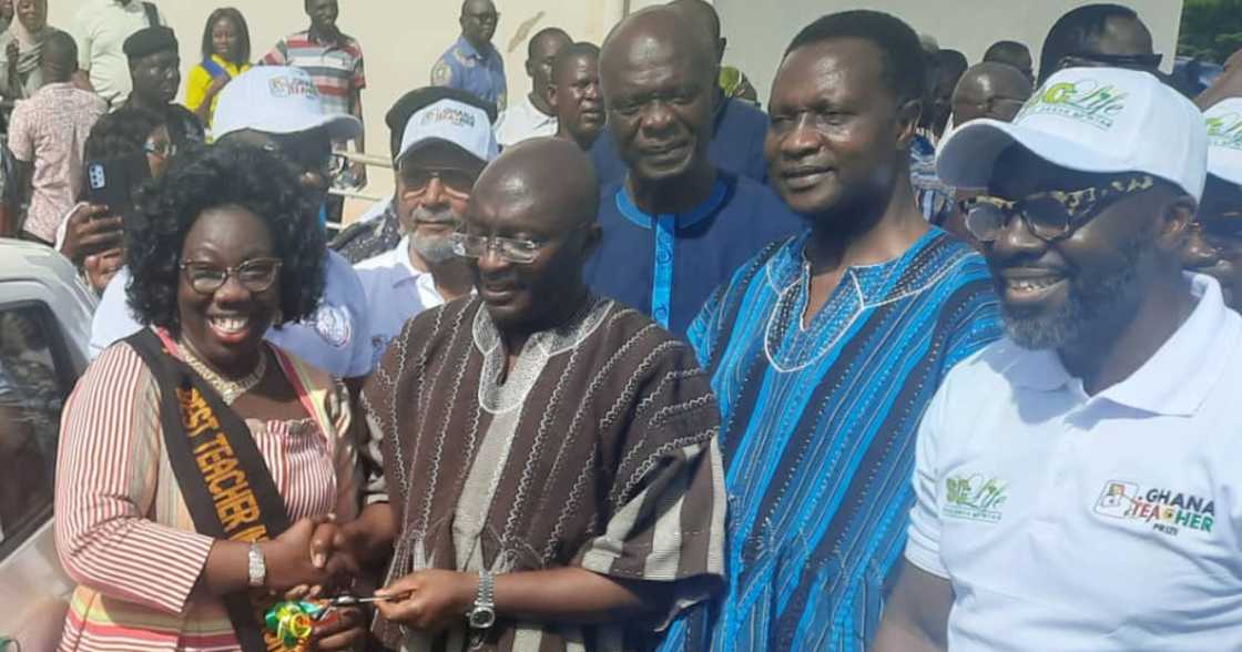 34-year-old woman is Ghana's Most Outstanding Teacher.