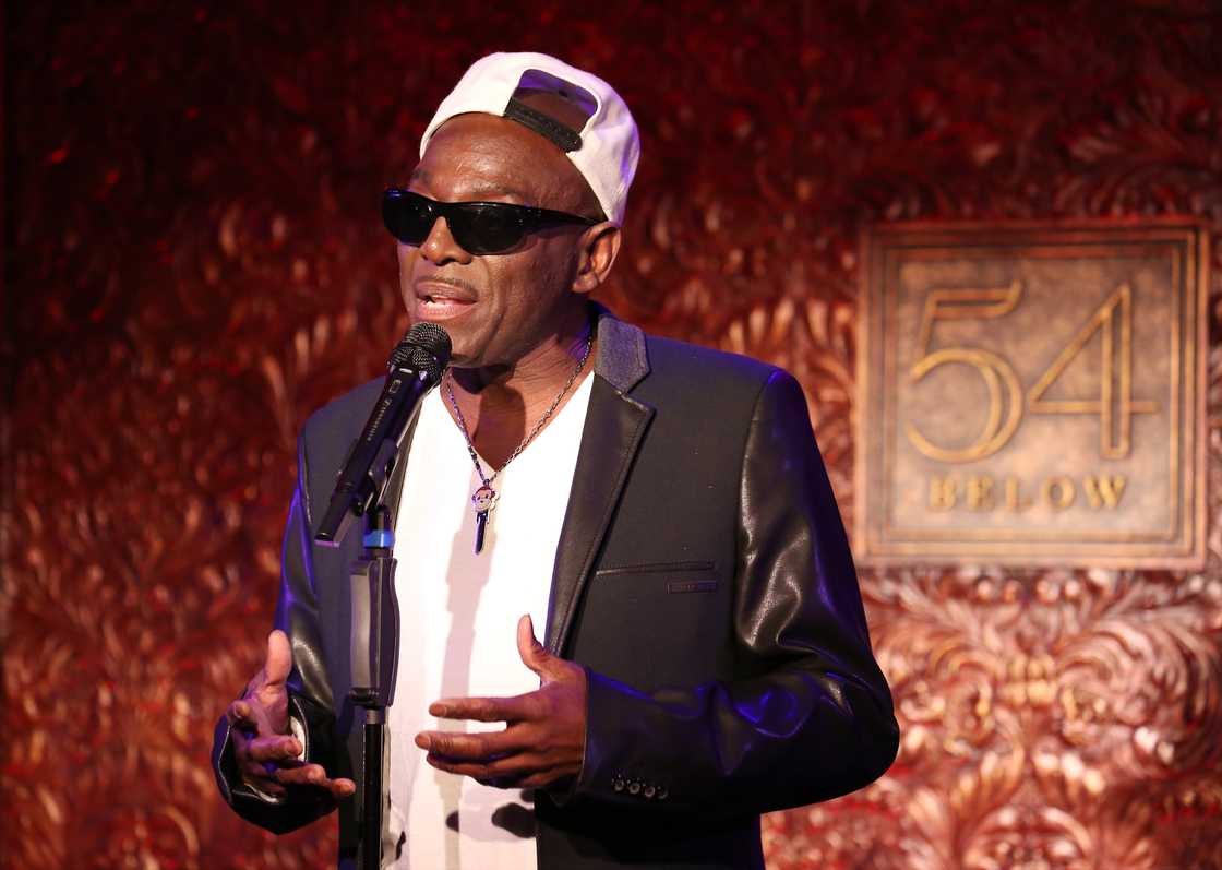 Hinton Battle during a press preview of his show 'Hinton Battle: Something New' at 54 Below Hinton Battle during a press preview of his show 'Hinton Battle: Something New' at 54 Below