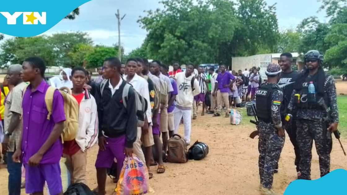 Zuarungu, Senior High School, riot, school, closed, minister, Upper East, region.