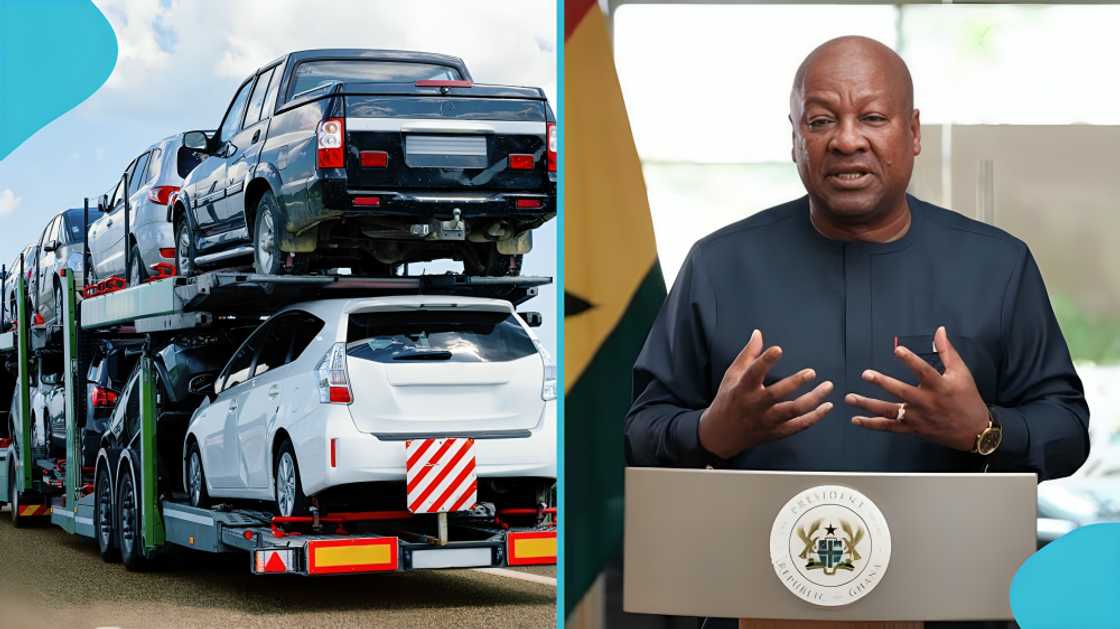 President Johh Dramani Mahama, Ghana Standards Authority, used car imports, vehicle import regulations, pre-shipment inspection, GSA inspection suspension, imported used vehicles, vehicle importers, Prof. George Agyei, vehicle inspection policy President Johh Dramani Mahama, Ghana Standards Authority, used car imports, vehicle import regulations, pre-shipment inspection, GSA inspection suspension, imported used vehicles, vehicle importers, Prof. George Agyei, vehicle inspection policy