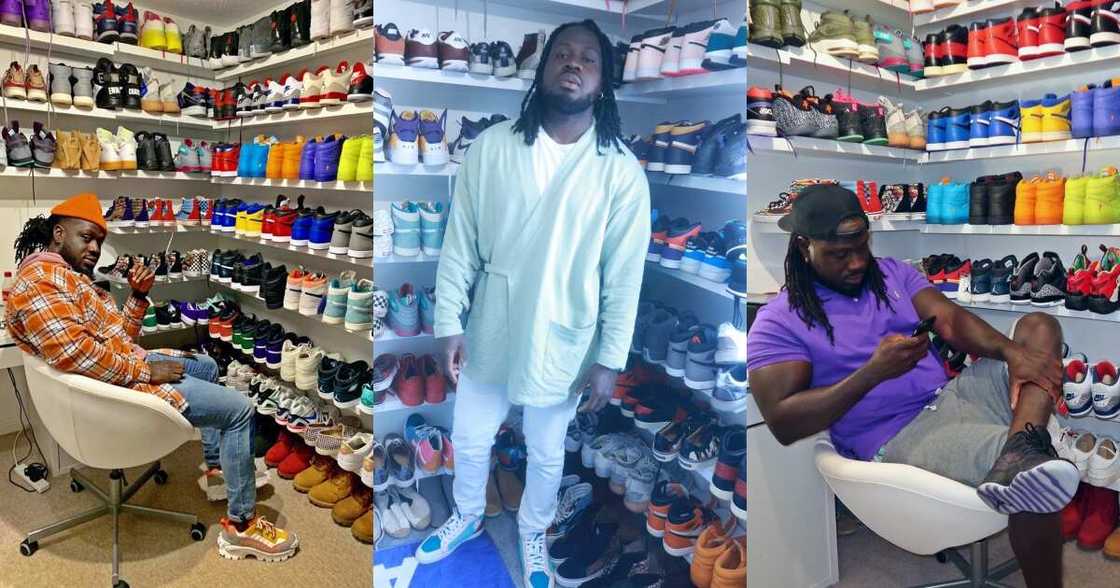 Popular Ghanaian sneakerhead lists 10 most fashionable Ghanaian artistes Popular Ghanaian sneakerhead lists 10 most fashionable Ghanaian artistes