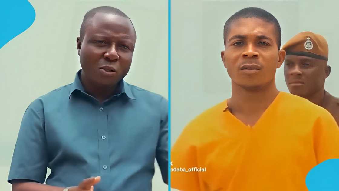 Ghanaian man, prisoner, jail wearing, Soldier, Uniform, heartbreaking Ghanaian man, prisoner, jail wearing, Soldier, Uniform, heartbreaking