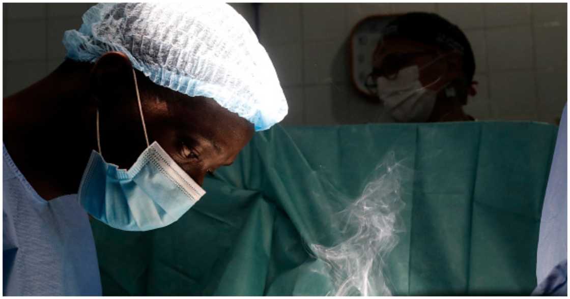 An African doctor conducts pediatric surgery at a hospital. Source: Getty Images. An African doctor conducts pediatric surgery at a hospital. Source: Getty Images.