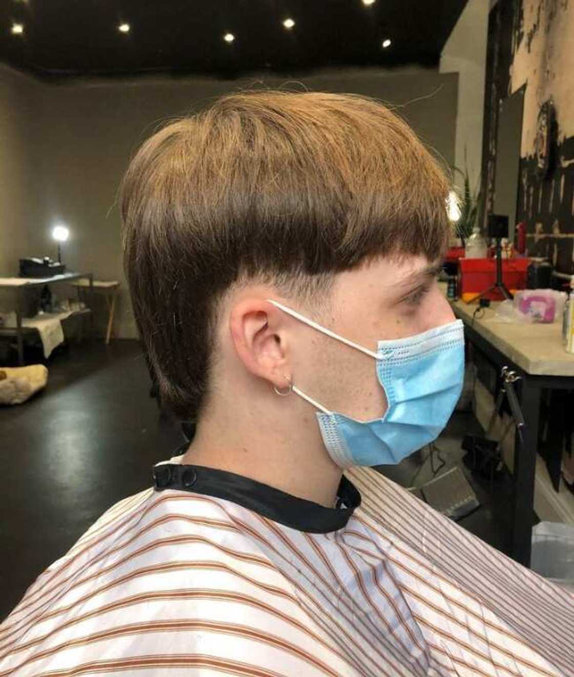 Mullet haircut