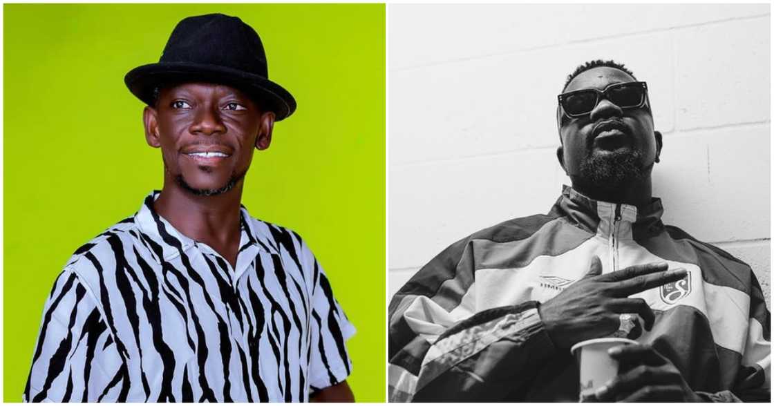 Agya Koo and Sarkodie in photos Agya Koo and Sarkodie in photos