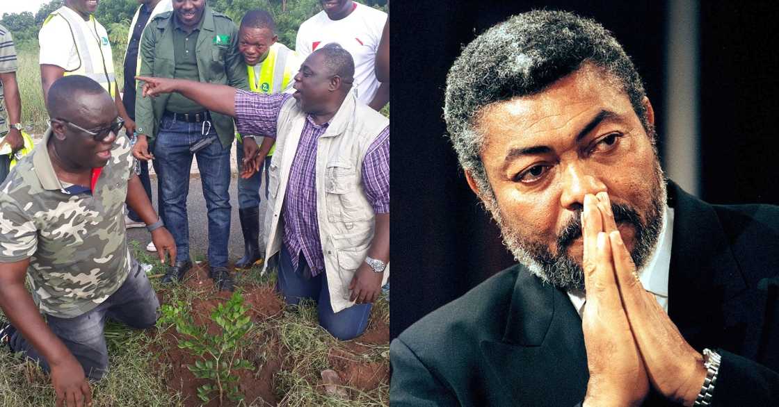 This day in 2019 I was cleaning with Sir John to help Rawlings -Koku Anyidoho