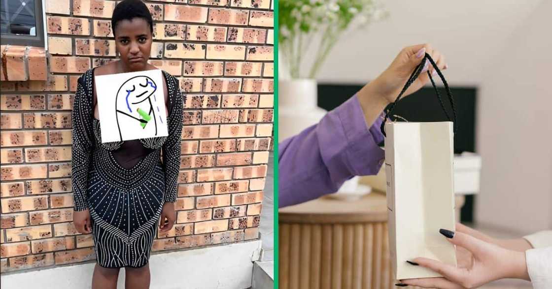 One woman shared a TikTok video of how she was unhappy with the dress she bought from Shein. One woman shared a TikTok video of how she was unhappy with the dress she bought from Shein.