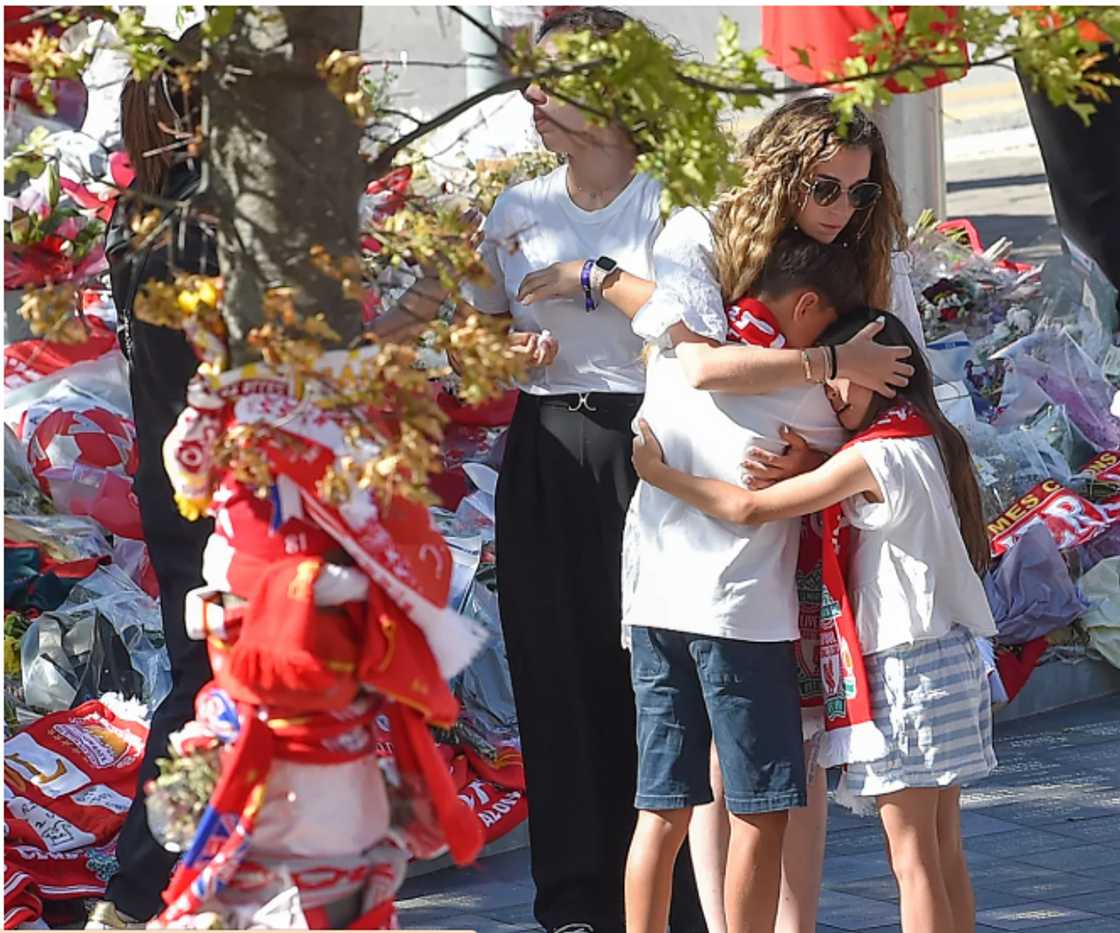Diogo Jota’s Wife Visits Anfield to See Floral Tributes as Liverpool Pay Respects