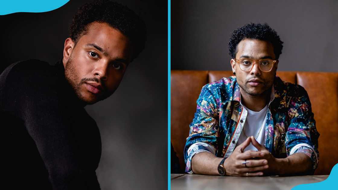 Daylin Willis poses for a photo (L). Daylin sits on a couch (R) Daylin Willis poses for a photo (L). Daylin sits on a couch (R)