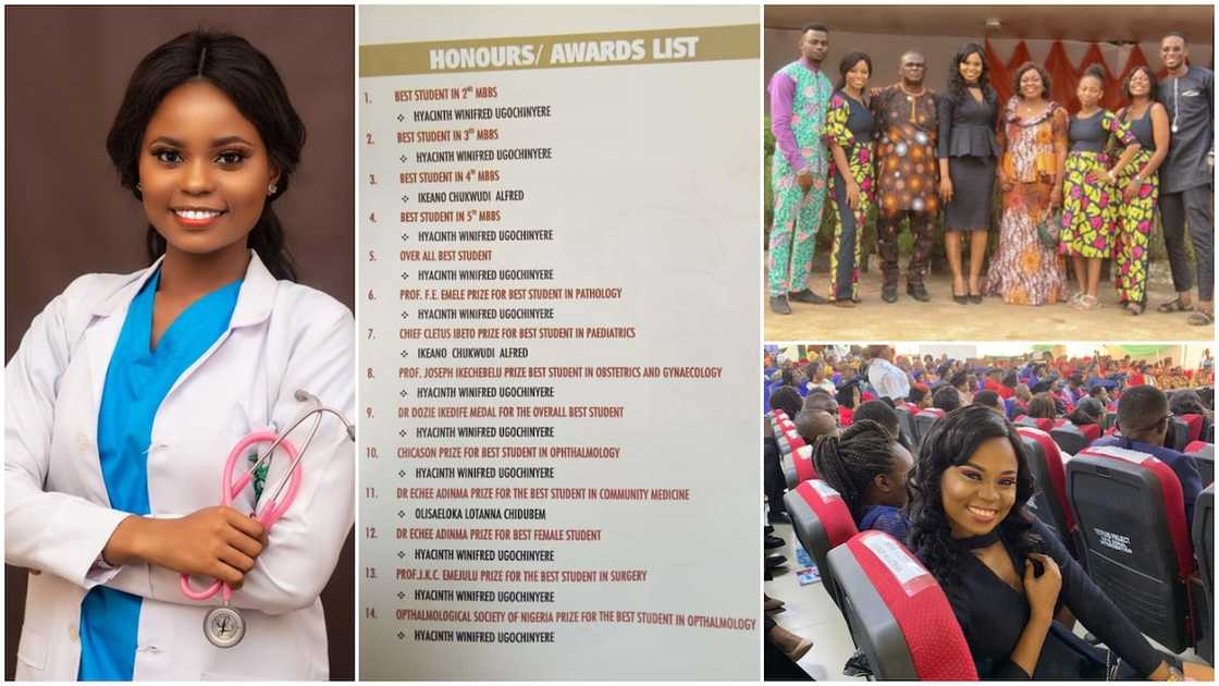 Young lady makes mum cry for joy as she becomes doctor, gets 11 awards Young lady makes mum cry for joy as she becomes doctor, gets 11 awards