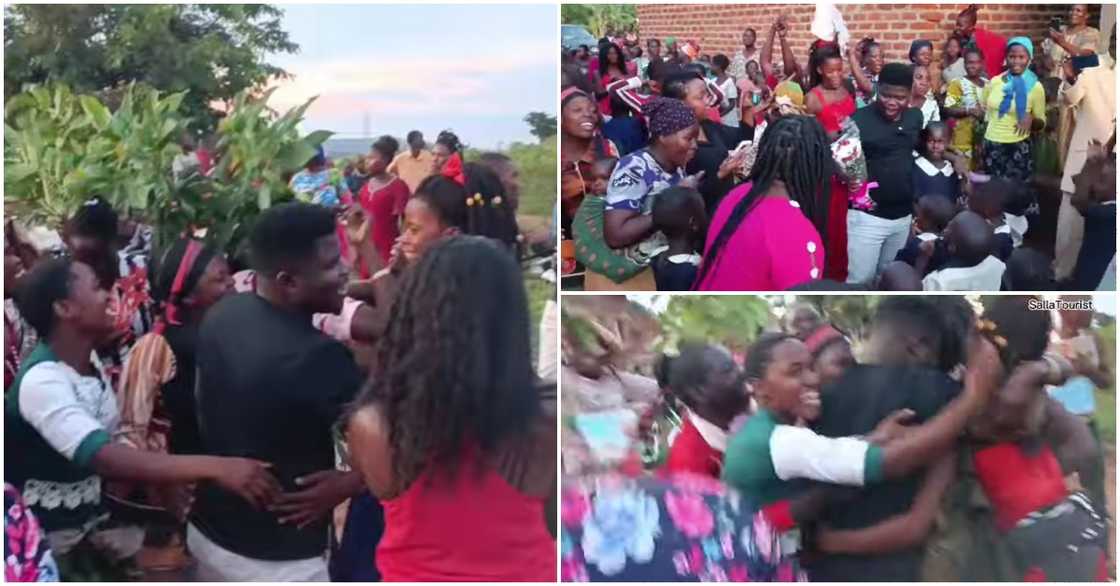 Photos of Wode Maya receiving huge welcome in Uganda