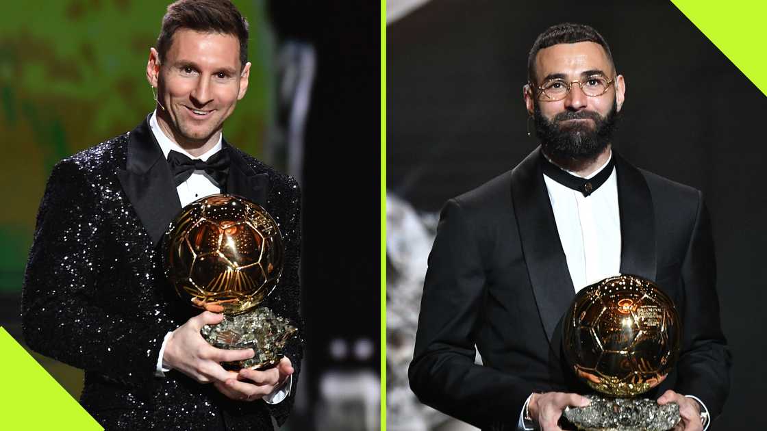 Lionel Messi and Karim Benzema are among the five oldest winners of the Ballon d'Or award. Lionel Messi and Karim Benzema are among the five oldest winners of the Ballon d'Or award.