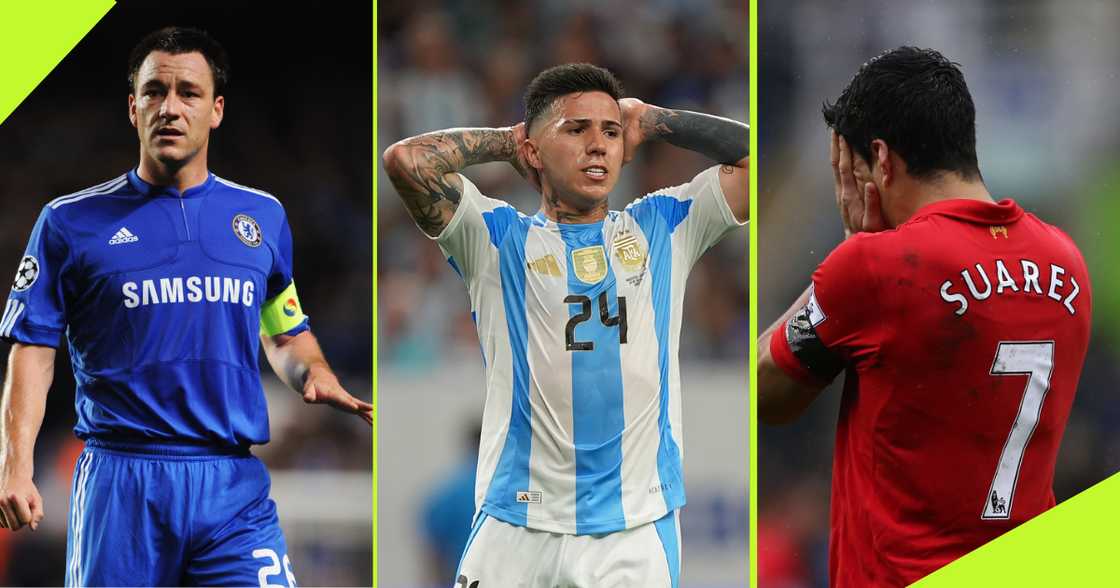 Players who have been banned for racism as France file complaint against Enzo Fernandez Players who have been banned for racism as France file complaint against Enzo Fernandez