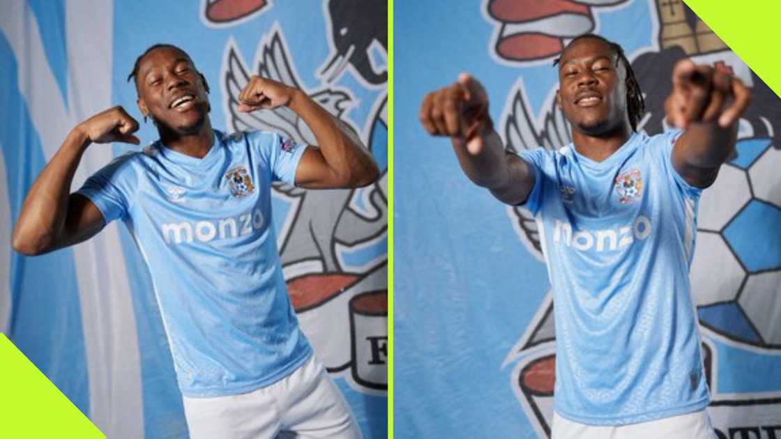 Brandon Thomas-Asante at Coventry. Brandon Thomas-Asante at Coventry.