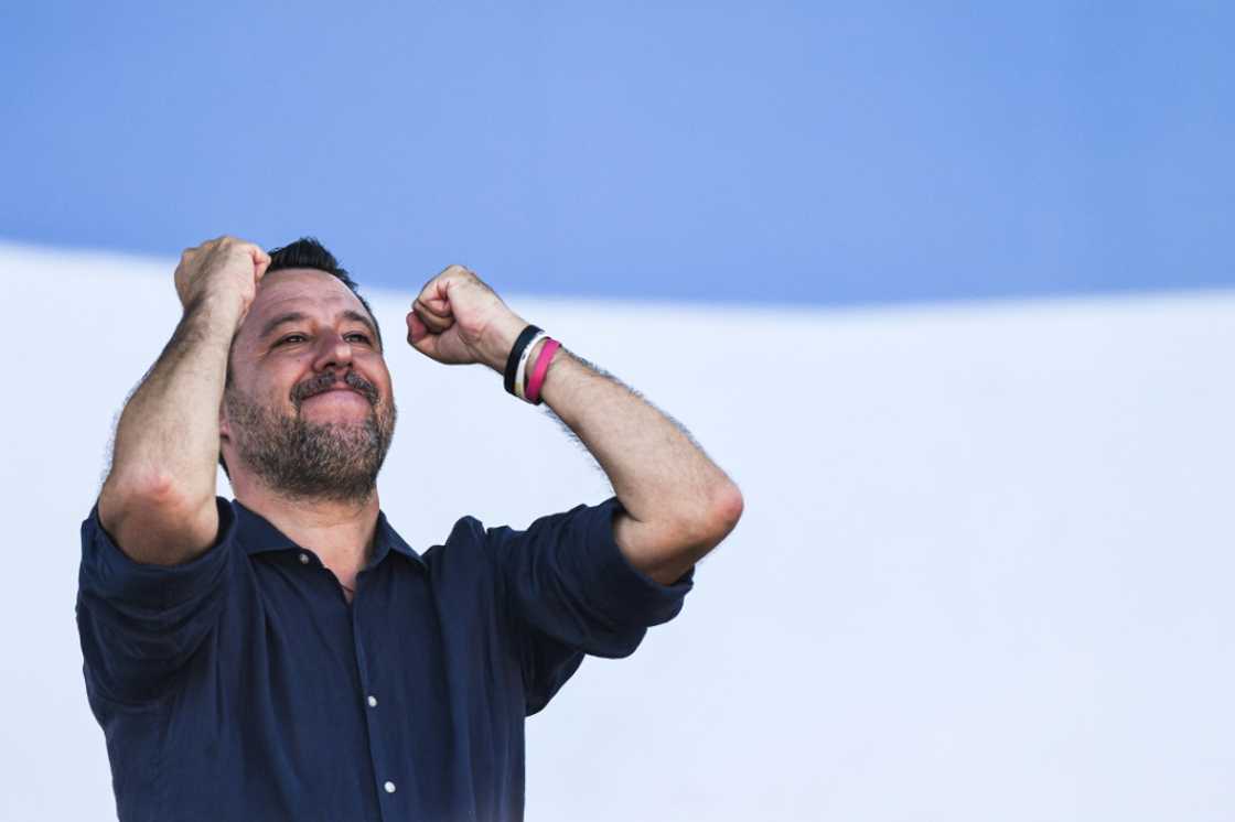 Italy's League party, led by Matteo Salvini, has campaigned on promises to end mass immigration and tackle the rising cost of living Italy's League party, led by Matteo Salvini, has campaigned on promises to end mass immigration and tackle the rising cost of living