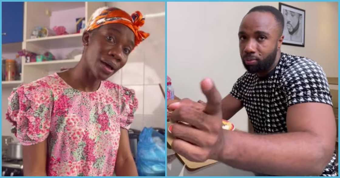 Harold Amenyah and his wife Harold Amenyah and his wife