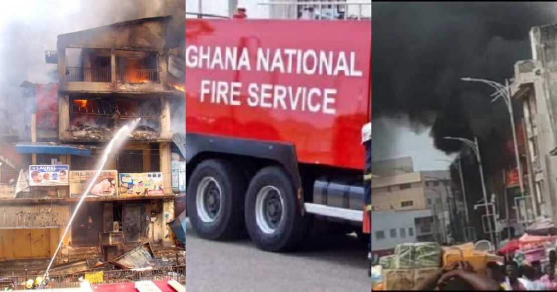 Makola fire: Fire Service blames Ghana Water Company for inability to stop destruction