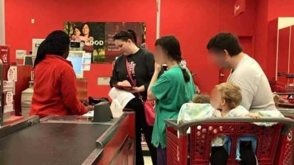 The mother cried after they were helped The mother cried after they were helped