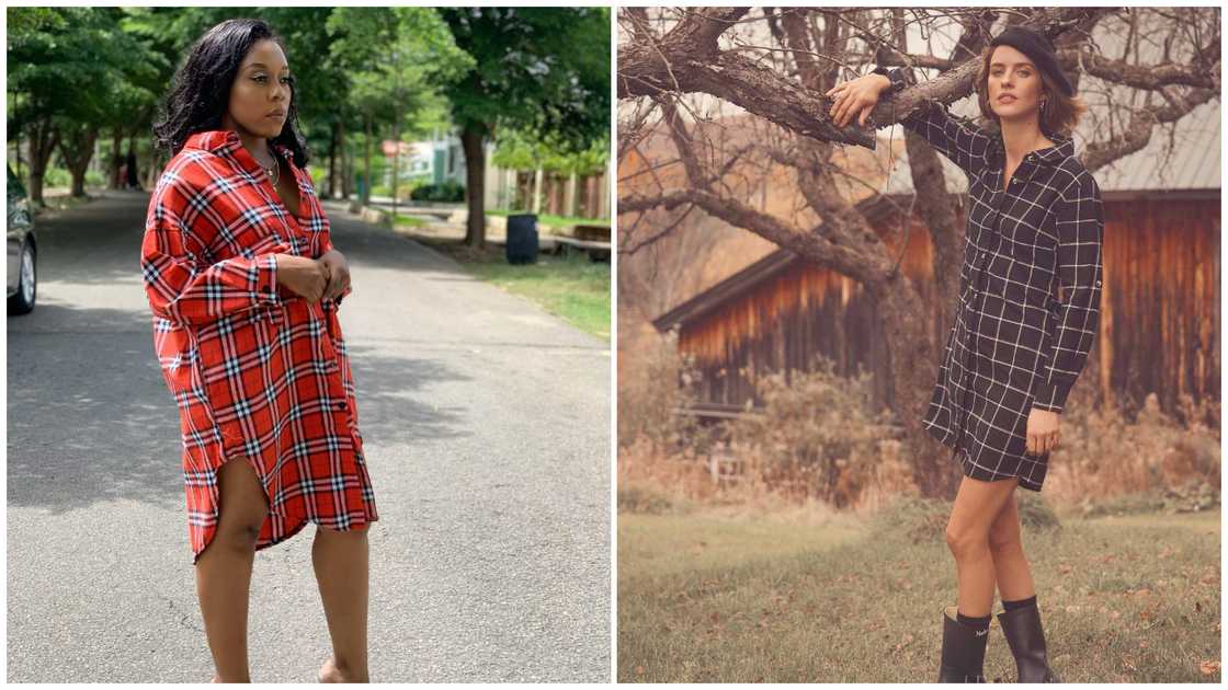 shirt gown styles shirt gown styles