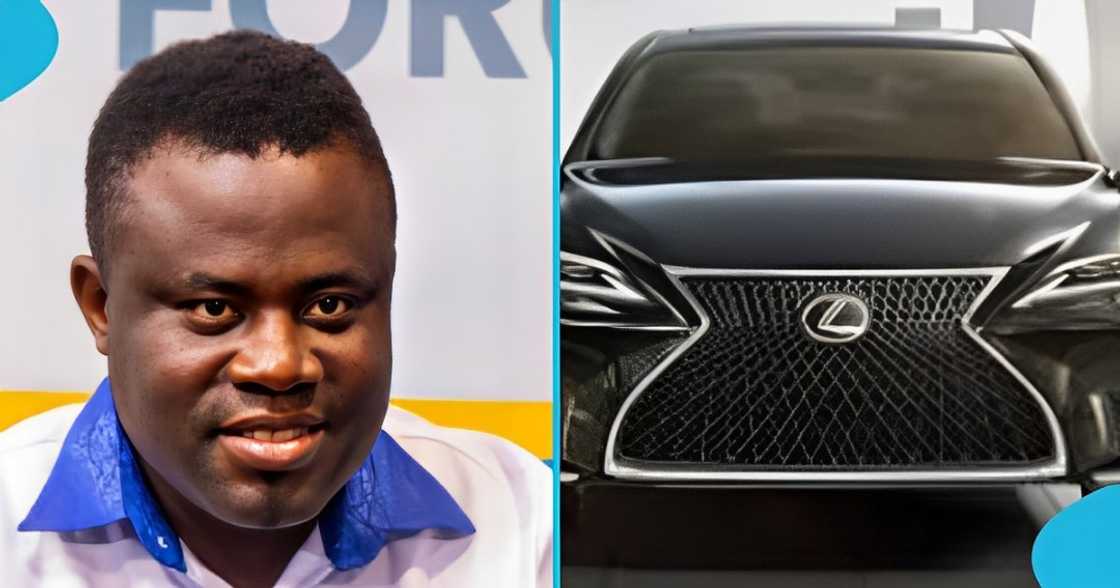 Time Daso, Ghanaian woman, husband, Lexus car, birthday gift Time Daso, Ghanaian woman, husband, Lexus car, birthday gift