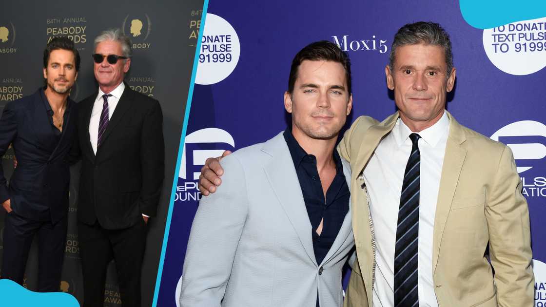 Matt Bomer and Simon Halls attend the 84th Annual Peabody Awards (L) and the Benefit for onePULSE Foundation event (R) Matt Bomer and Simon Halls attend the 84th Annual Peabody Awards (L) and the Benefit for onePULSE Foundation event (R)