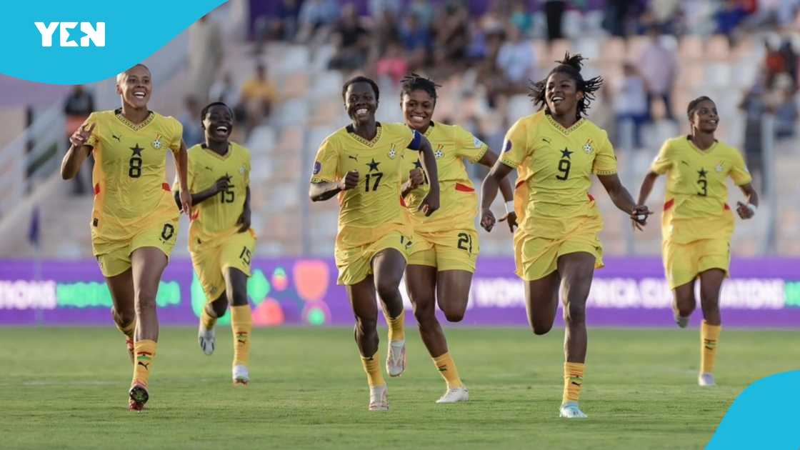 Ghana, Black Queens, Evelyn Badu, 2024 WAFCON, Algeria. Ghana, Black Queens, Evelyn Badu, 2024 WAFCON, Algeria.