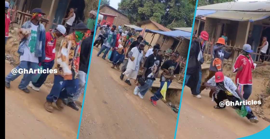 Men in baggy trousers and t-shirts go viral Men in baggy trousers and t-shirts go viral