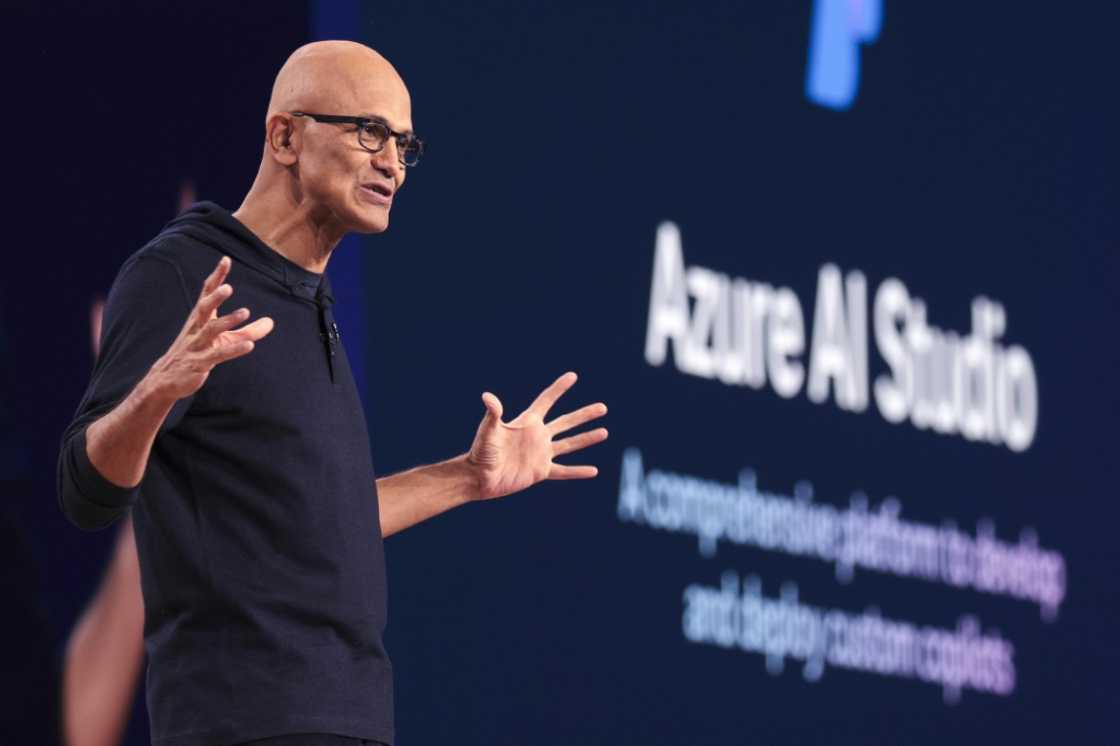 Microsoft CEO Satya Nadella says the company is focused on leading the way into the 'AI Era"