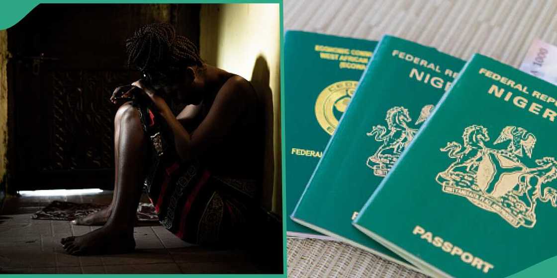 Heartbroken Nigerian lady deals with husband after finding out he wants to elope with his childhood lover Heartbroken Nigerian lady deals with husband after finding out he wants to elope with his childhood lover