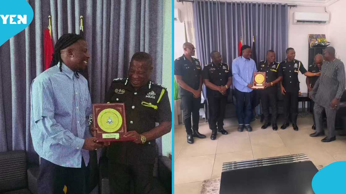 Stonebwoy, Ghana Police Service, Ghana Police Badge of Service, Afro Dancehall Star, Music and Discipline, Inspector General of Police, Christian Tetteh Yohuno Stonebwoy, Ghana Police Service, Ghana Police Badge of Service, Afro Dancehall Star, Music and Discipline, Inspector General of Police, Christian Tetteh Yohuno