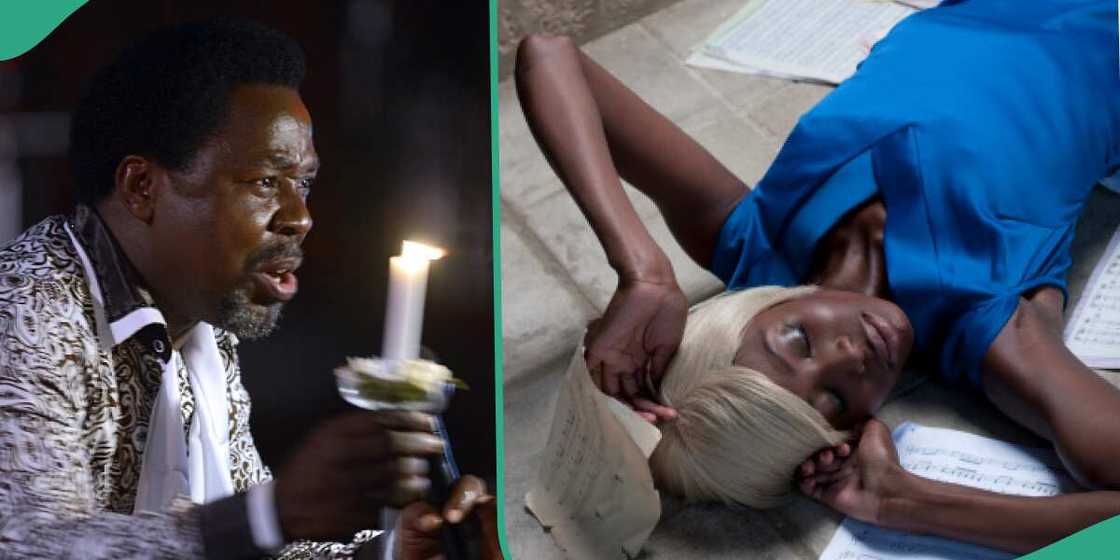 Nigerian lecturer who slept in TB Joshua's church at night shares what she noticed Nigerian lecturer who slept in TB Joshua's church at night shares what she noticed