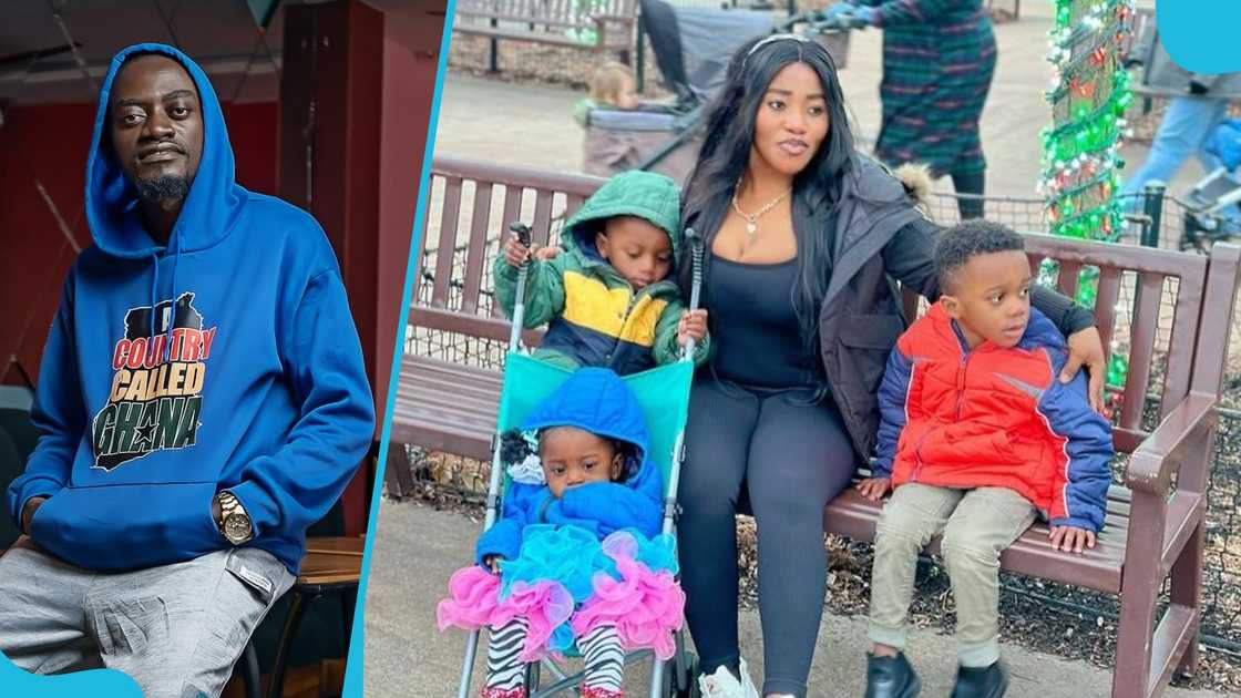 Lil Win and his family, Maame Serwaa, Lil Win's Kids, Lil WIn's movies