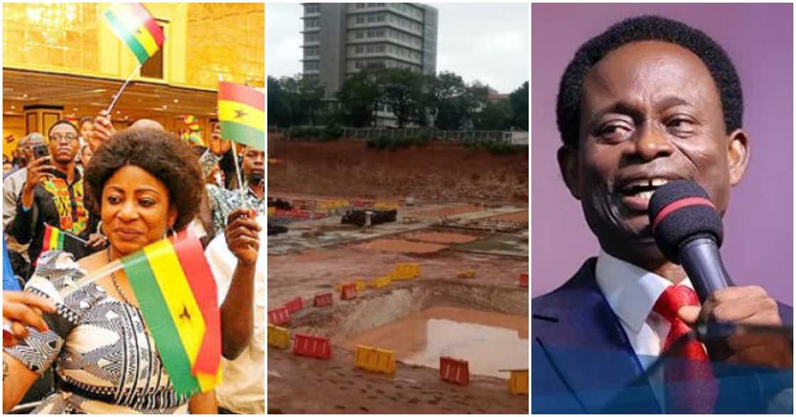 The National Cathedral Secretariat is trying to get some support from the diasporan community in Ghana to build the cathedral. The National Cathedral Secretariat is trying to get some support from the diasporan community in Ghana to build the cathedral.