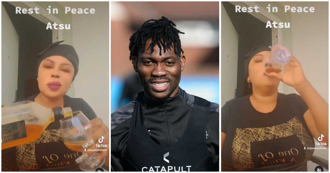 Afia Schwarzenegger mourns Christian Atsu Afia Schwarzenegger mourns Christian Atsu