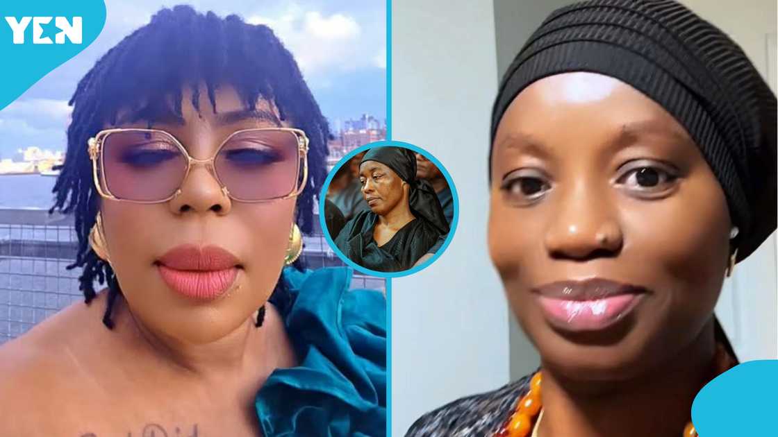 Afia Schwarzenegger, Freda Afriyie, Daddy Lumba estate, Odo Broni, Ohemaa Lumba, TikTok live, public dispute