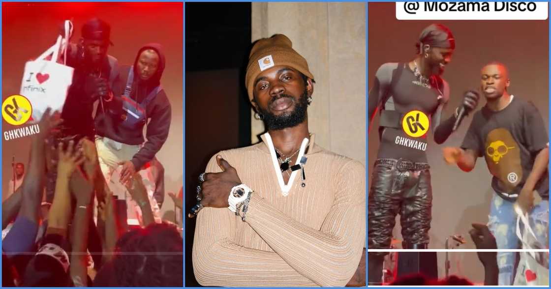 Black Sherif at his Zaama Disco Concert Black Sherif at his Zaama Disco Concert