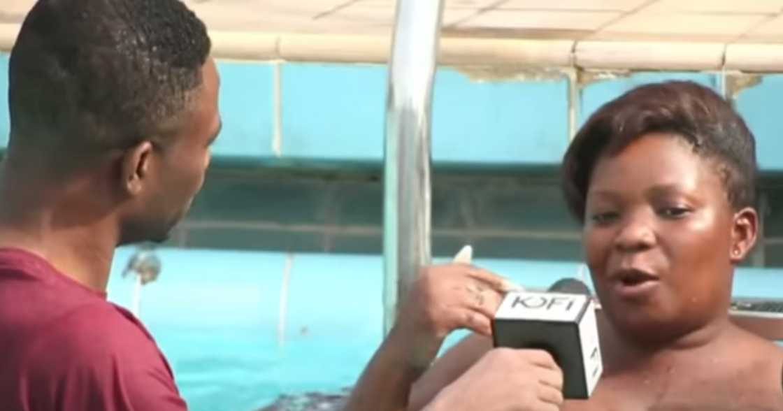 I dated a married man - Lady boldly confesses as she flaunts her extra-large chest in pool interview I dated a married man - Lady boldly confesses as she flaunts her extra-large chest in pool interview