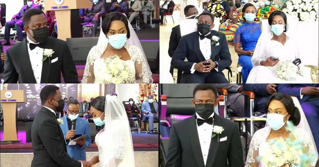 Samuel: Church Of Pentecost Chairman Apostle Eric Nyamekye's 1st Son Holds White Wedding (Video)