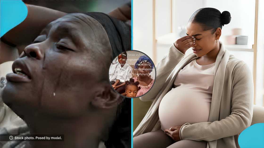 Ghanaian mother, 23 children, public appeal, financial assistance, modern family planning, twins and triplets, economic burden, maternal journey Ghanaian mother, 23 children, public appeal, financial assistance, modern family planning, twins and triplets, economic burden, maternal journey
