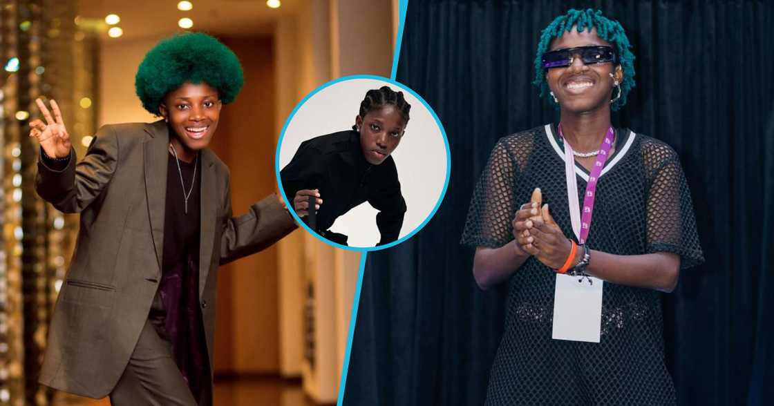 Ghanaian female dancer Lisa Quama looks gorgoeus in short hairstyles. Ghanaian female dancer Lisa Quama looks gorgoeus in short hairstyles.