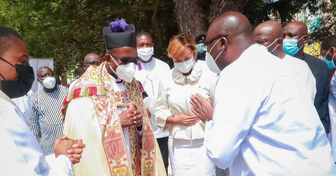 You are truly a beacon of religious tolerance; photos of Bawumia at Easter Sunday Service drops