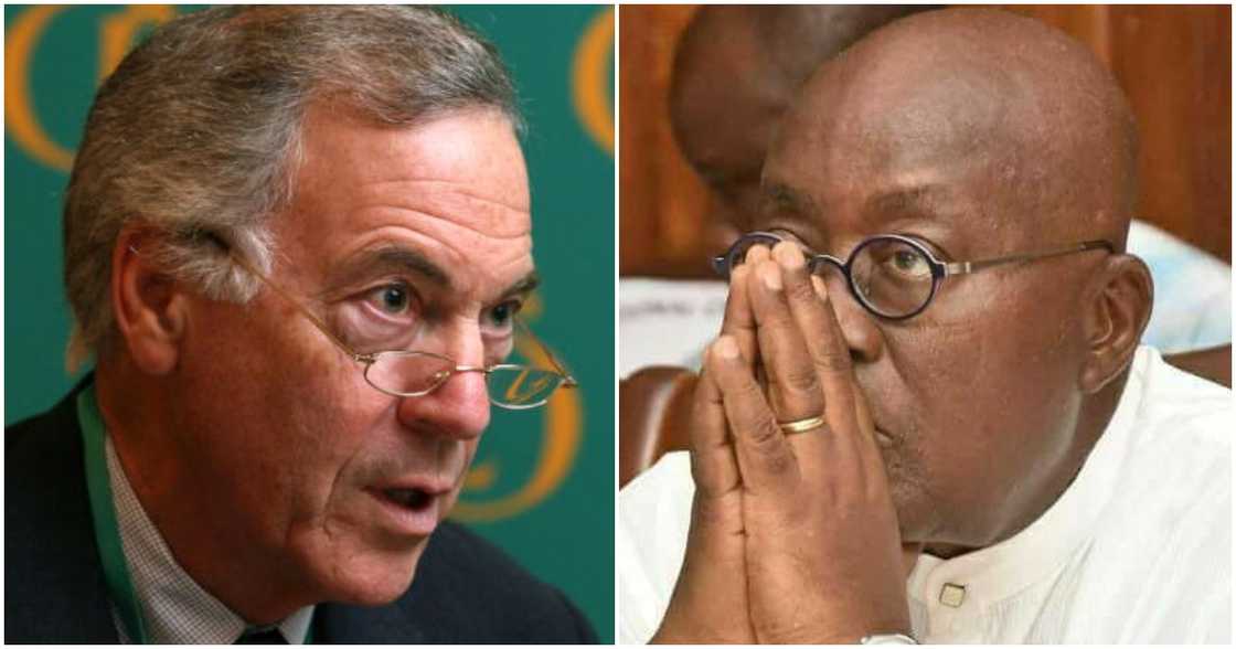 Prof Hanke thinks Akufo-Addo's administration is bereft of sound economic ideas. Prof Hanke thinks Akufo-Addo's administration is bereft of sound economic ideas.