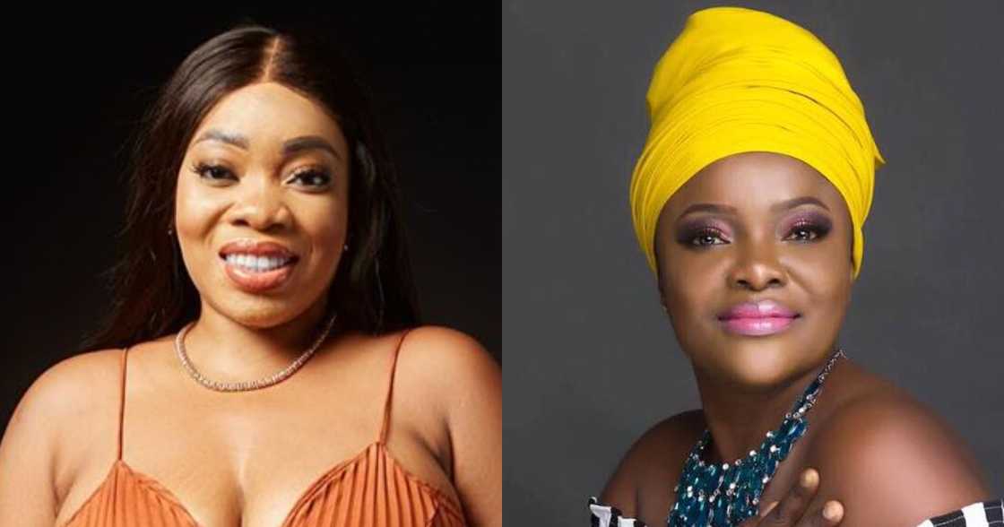 Moesha: Singer Ohemaa Mercy says God and Satan are Fighting over Actress’ soul Moesha: Singer Ohemaa Mercy says God and Satan are Fighting over Actress’ soul