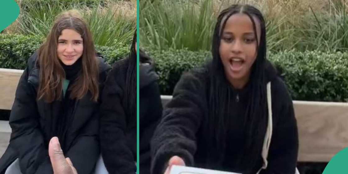 Photo of girl and friend Photo of girl and friend