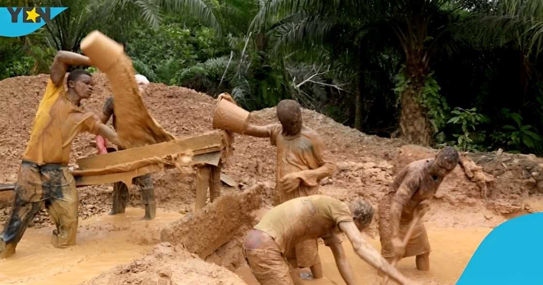 Galamsey pit, BECE candidate, illegal mining, Pramkuma, Eastern Region, Security personnel.