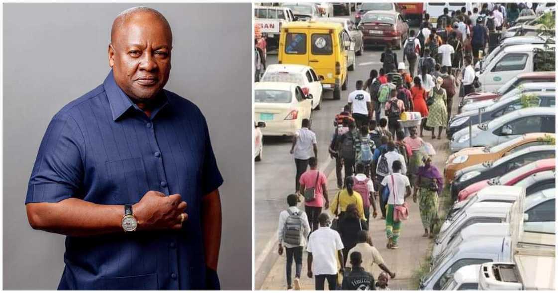 Former President John Dramani Mahama has called on Ghanaians not to lose hope in the country