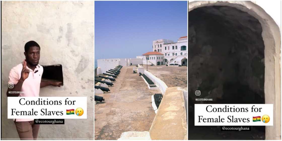 Tour guide tells how female slaves were abused Tour guide tells how female slaves were abused