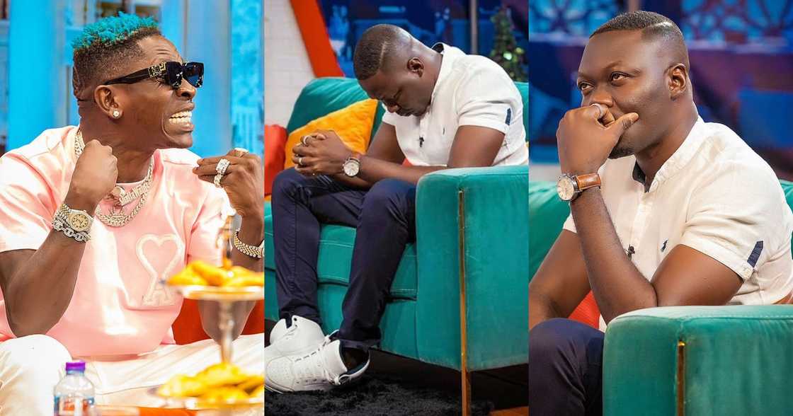 Shatta Wale clashes with Arnold on McBrown's show on UTV