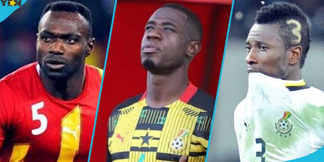 John Mensah, Afriyie Acquah, and Asamoah Gyan John Mensah, Afriyie Acquah, and Asamoah Gyan