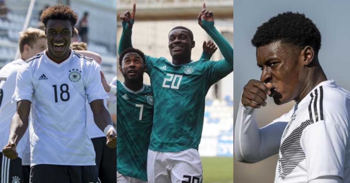 Charles Jesaja Akonnor in action for Germany's youth team. SOURCE: Twitter/ @ghanasoccentet.com Charles Jesaja Akonnor in action for Germany's youth team. SOURCE: Twitter/ @ghanasoccentet.com